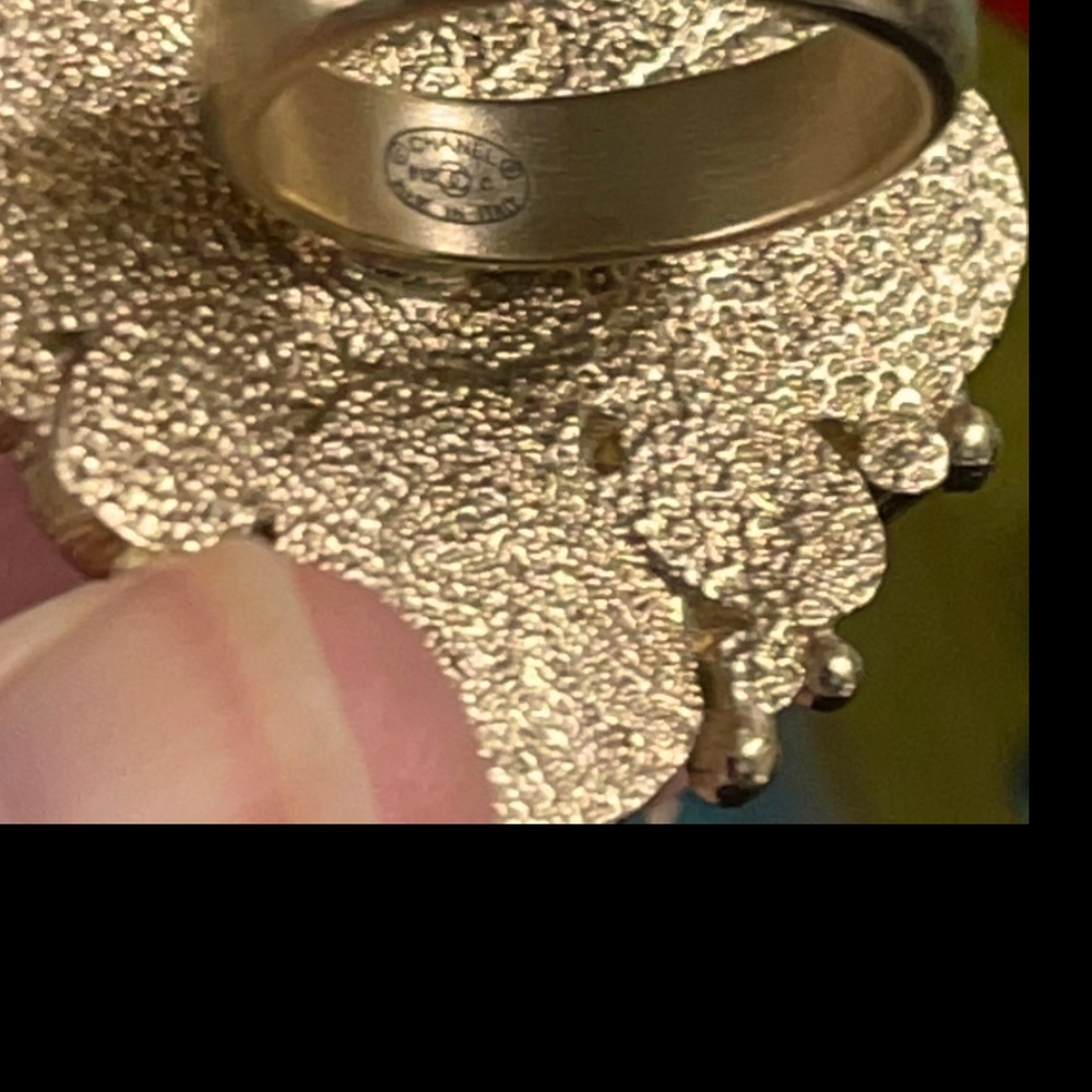 WOW POSHMARK - AUTHENTIC CHANEL SHOWSTOPPER Festival Ready Bold & Gold Ring